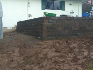 retaining wall walls Manor stone hardscapes