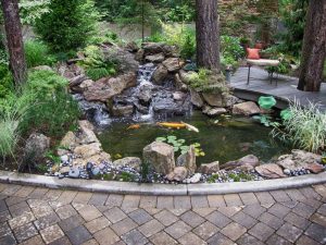 Vancouver, Wa Award Winning Landscape Design Pond - Woody's Custom Landscaping