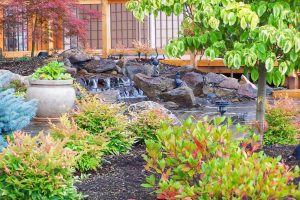 La Center, Wa Landscape Design Water Feature - Woody's Custom Landscaping