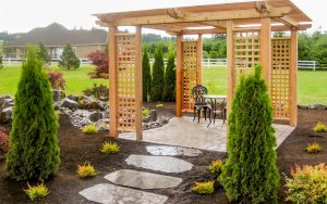 landscaping- Ridgefield -Washington- hardscapes- pergola