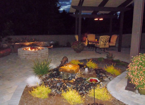 landscape lighting with led- landscape lights- low voltage lighting